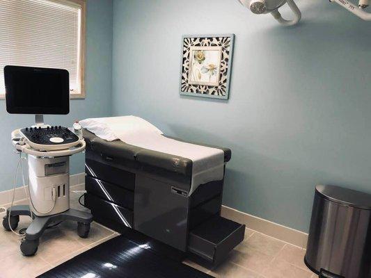 High quality ultrasound.