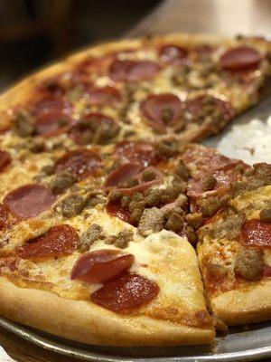 Meat lover's pizza