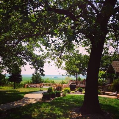 View from Entrance to the property