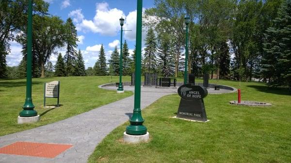 Adams Park and Grotto Lake