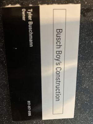 Busch Boys Construction