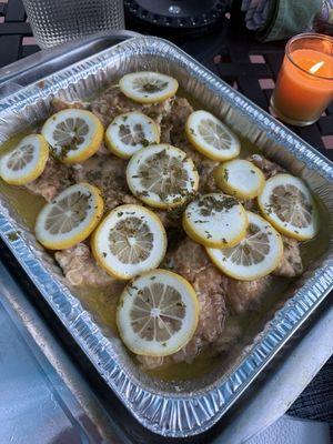 Chicken francese 1/2 tray