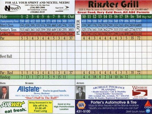 Blair Park Golf Course