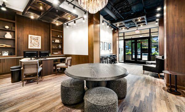 Lobby at Capitol Hilltop Apartments