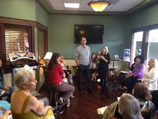 Grand opening for total thermal imaging! This is a great axe to come for wellness!