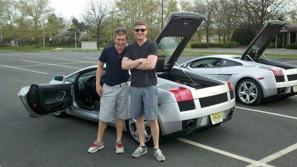 Brother and I with GT Dream Cars