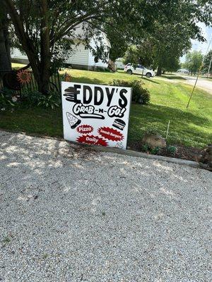 Outside sign