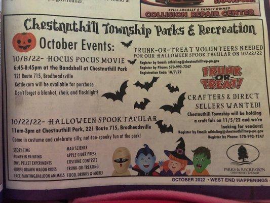 Chestnuthill Township Park