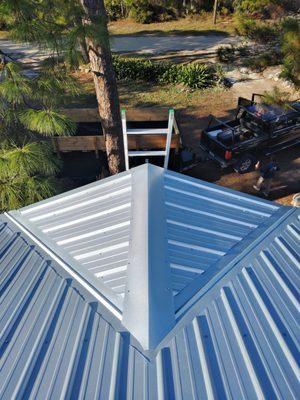 Metal roof