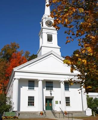 A beautiful fall day at the church.