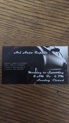 Ari Auto Repair