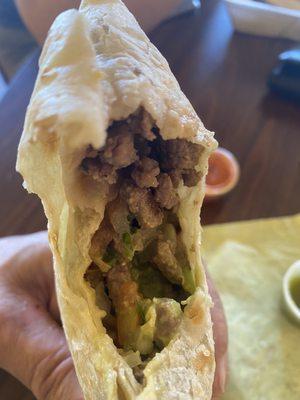 Delish Carne Asada burrito