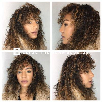 Pintura highlights for this lovely curly pallet.