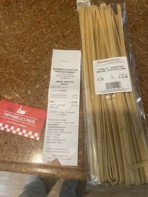 Pappardelle's Pasta