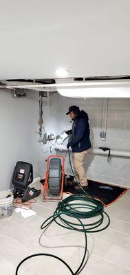 Residential Hydro jetting service