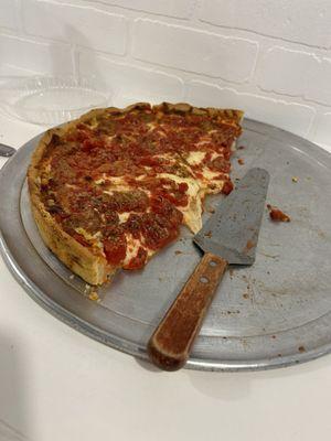 Classic sausage pizza