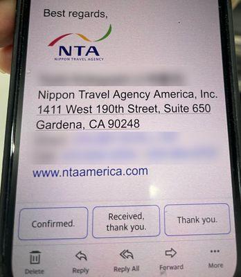 Nippon Travel Agency America