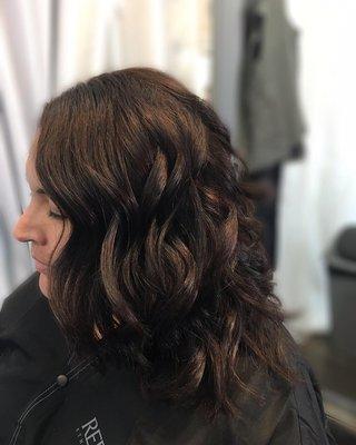 Hair color and cut by Lis