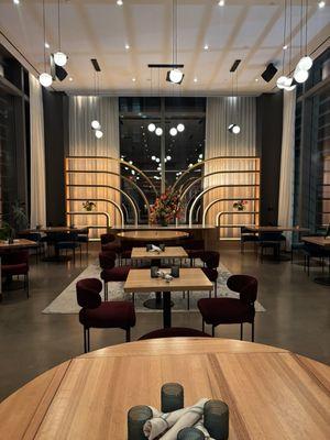 Beautiful environment in restaurant