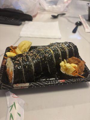 12. TONKATSU KIMBAP