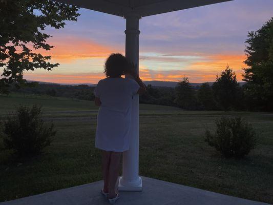 View from the front yard.