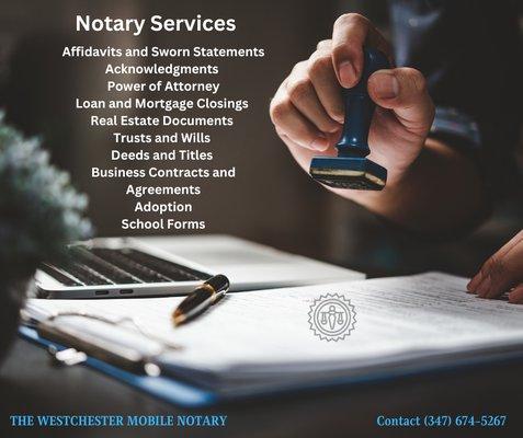 The Westchester Mobile Notary