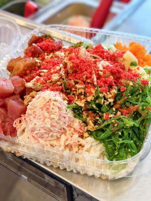 Fresh, varied, flavorful, with multiple cultural influence. Add one of our many drink and enjoy some Aloha in your belly!