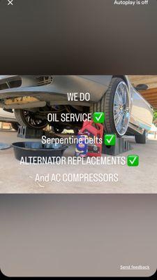 Car Service Serpentine Belts