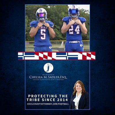 Our Ad for North East Varsity Football