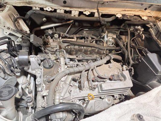 Spark plugs replacement