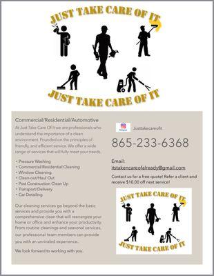 Just Take Care Of It