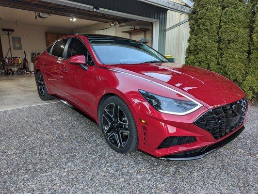 This is my beast now. K & N filter. FlowMaster 40s. JB4 Tuned. 250 HP. Stock 180 HP