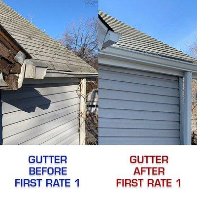 Gutter Repair by First Rate 1