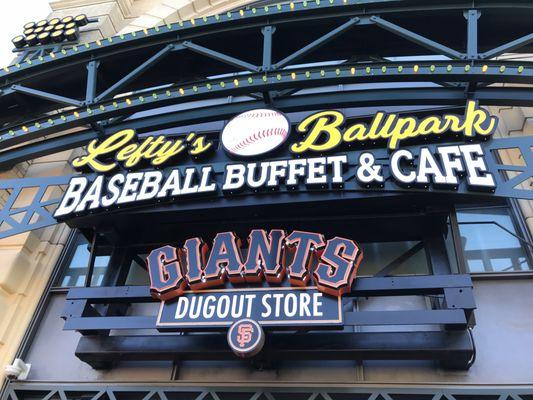 Exterior of Lefty’s Starbucks Cafe in San Francisco.