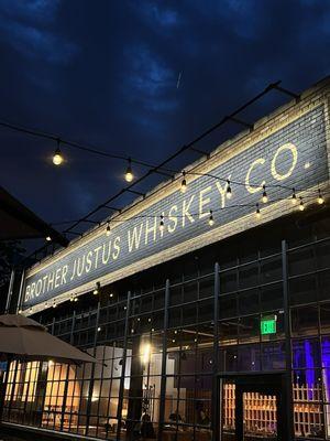 The view from outside! Gorgeous space with great ambiance.