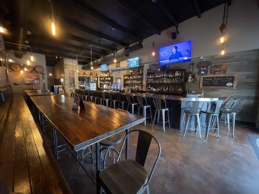 Very nice place to come after work.    Check out their schedule for:  Kareoke night - Wednesdays Live music - call and ask Happy hour 4-6 pm