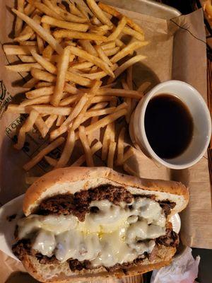 French dip & fries.