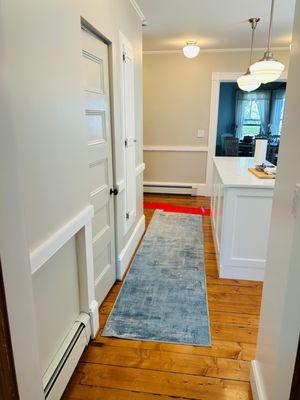 Left hand side of Island