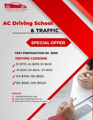 AC Driving School and Traffic