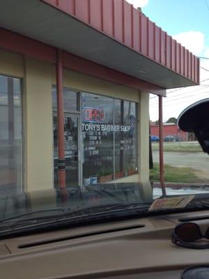 Old time barbershop. Simple place. Old school