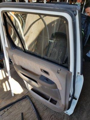 Beige interior for Honda CR-V door