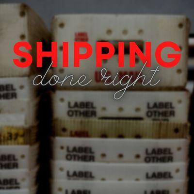 Shipping Done Right