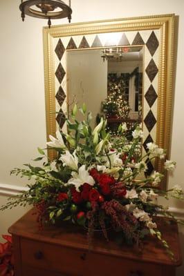 Our Christmas Foyer Arrangement