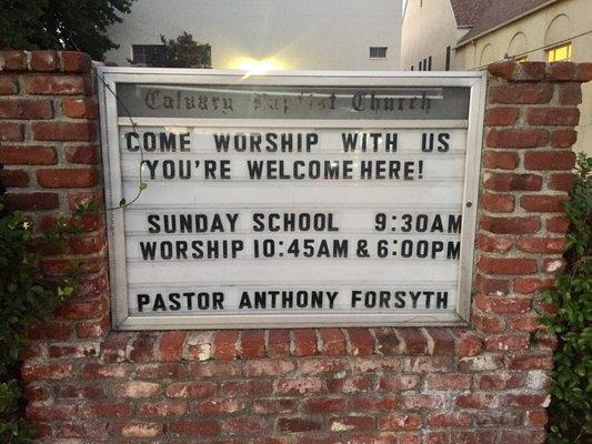 Calvary Baptist Church of Burbank