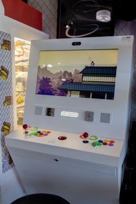 Challenge your friends and new found rivals on our Polycade!