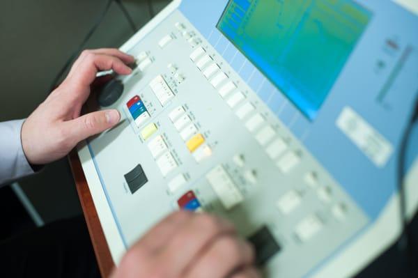 Audiometric Testing in progress...