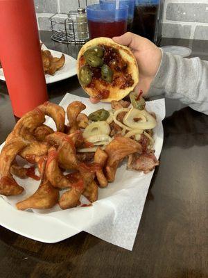 Bacon jam burger