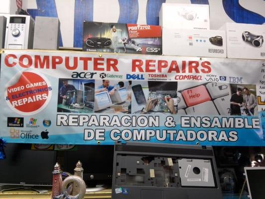 We repair and assamble computers!