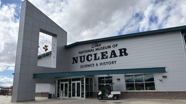 Entrance to The National Museum of Nuclear Science & History