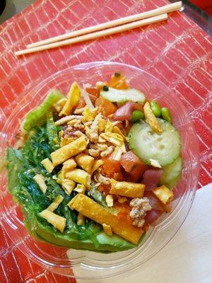 Poke w/3 Proteins keepin' it healthy